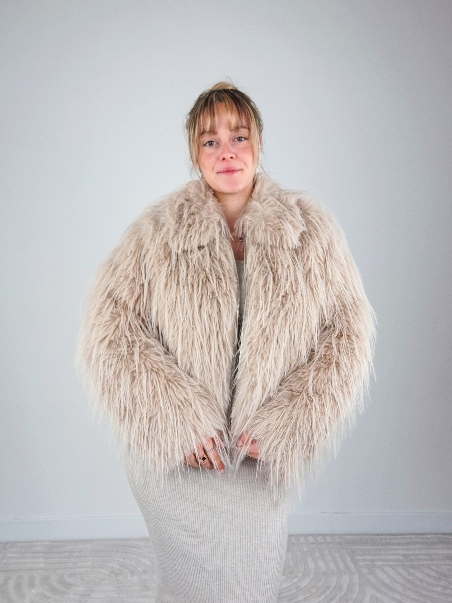 Eco Pelliccia Fedora Burro - immagine 6