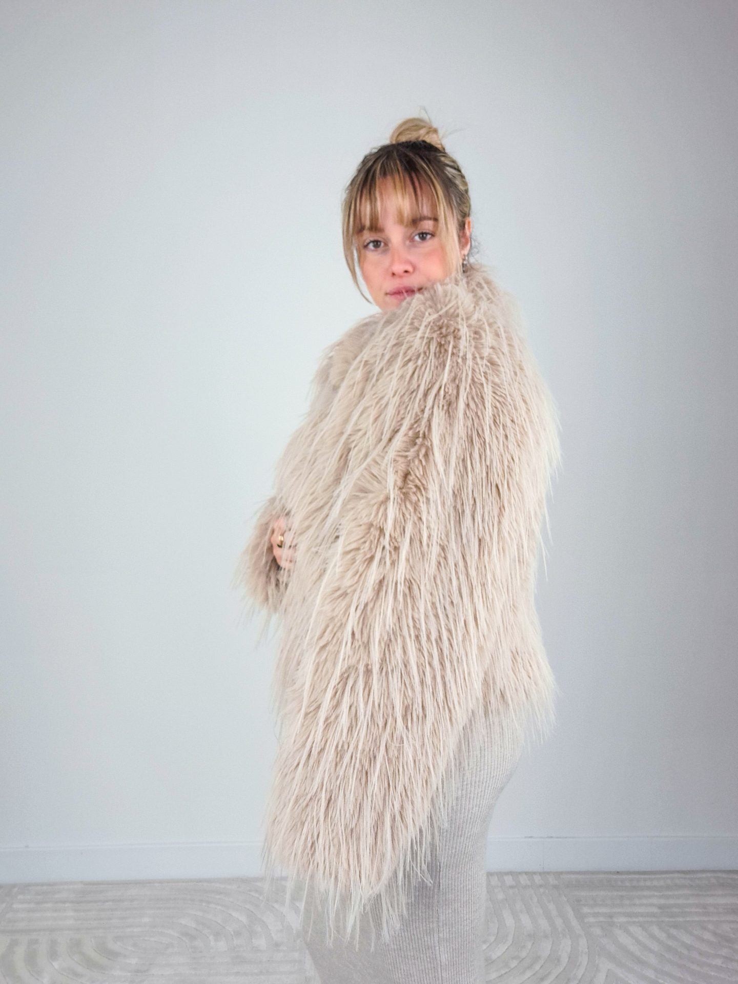 Eco Pelliccia Fedora Burro - immagine 5