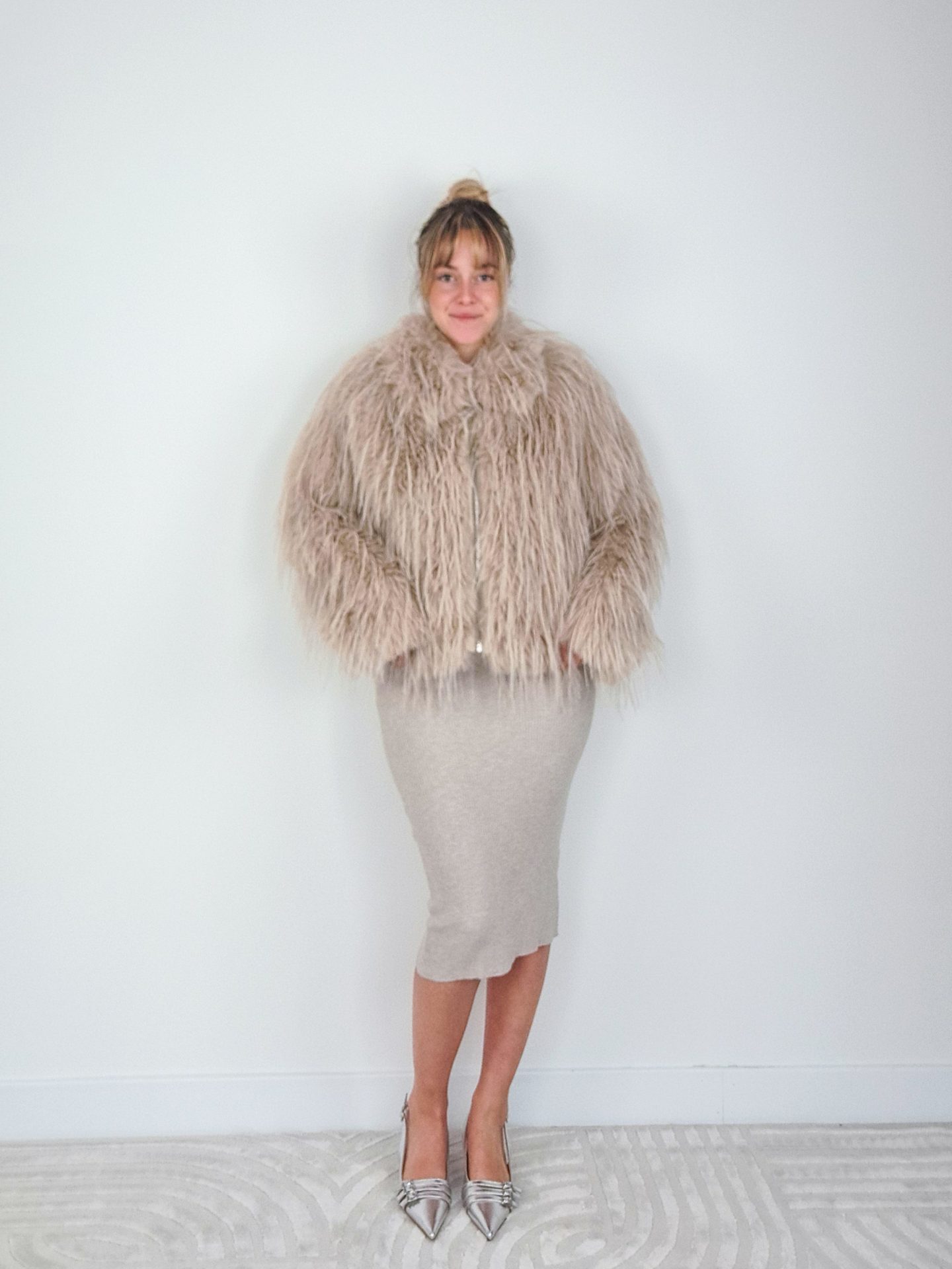 Eco Pelliccia Fedora Burro - immagine 3