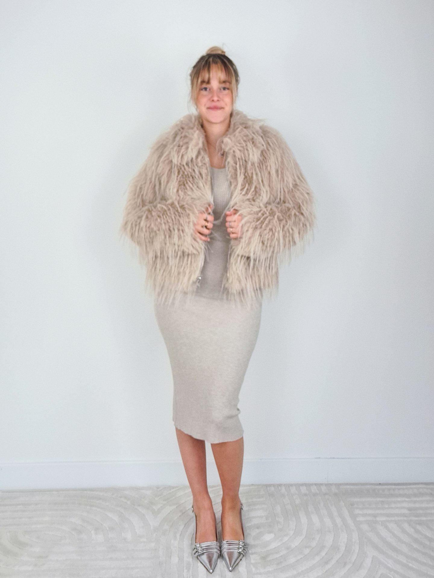 Eco Pelliccia Fedora Burro - immagine 2