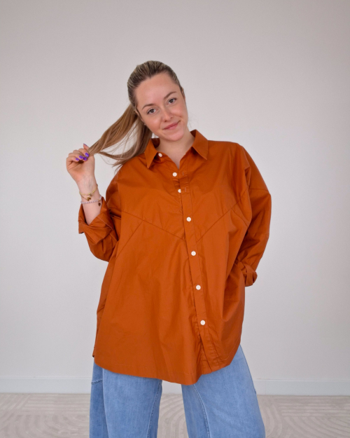 Camicia Monica Ruggine