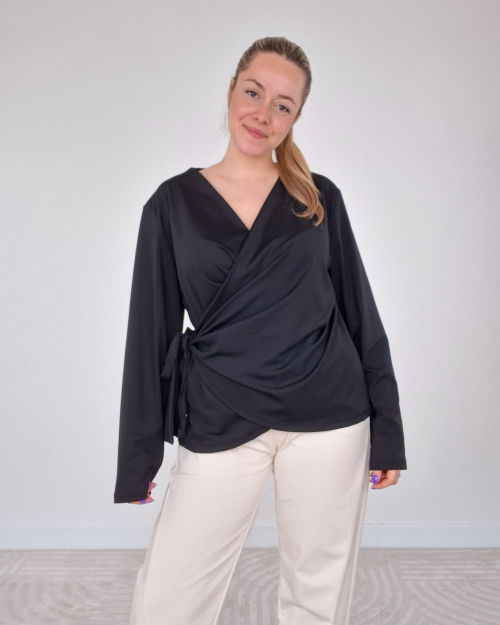 Blusa Cuore a Cuore Nera