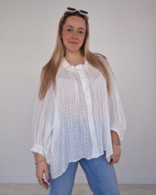 Camicia Anemone Bianco