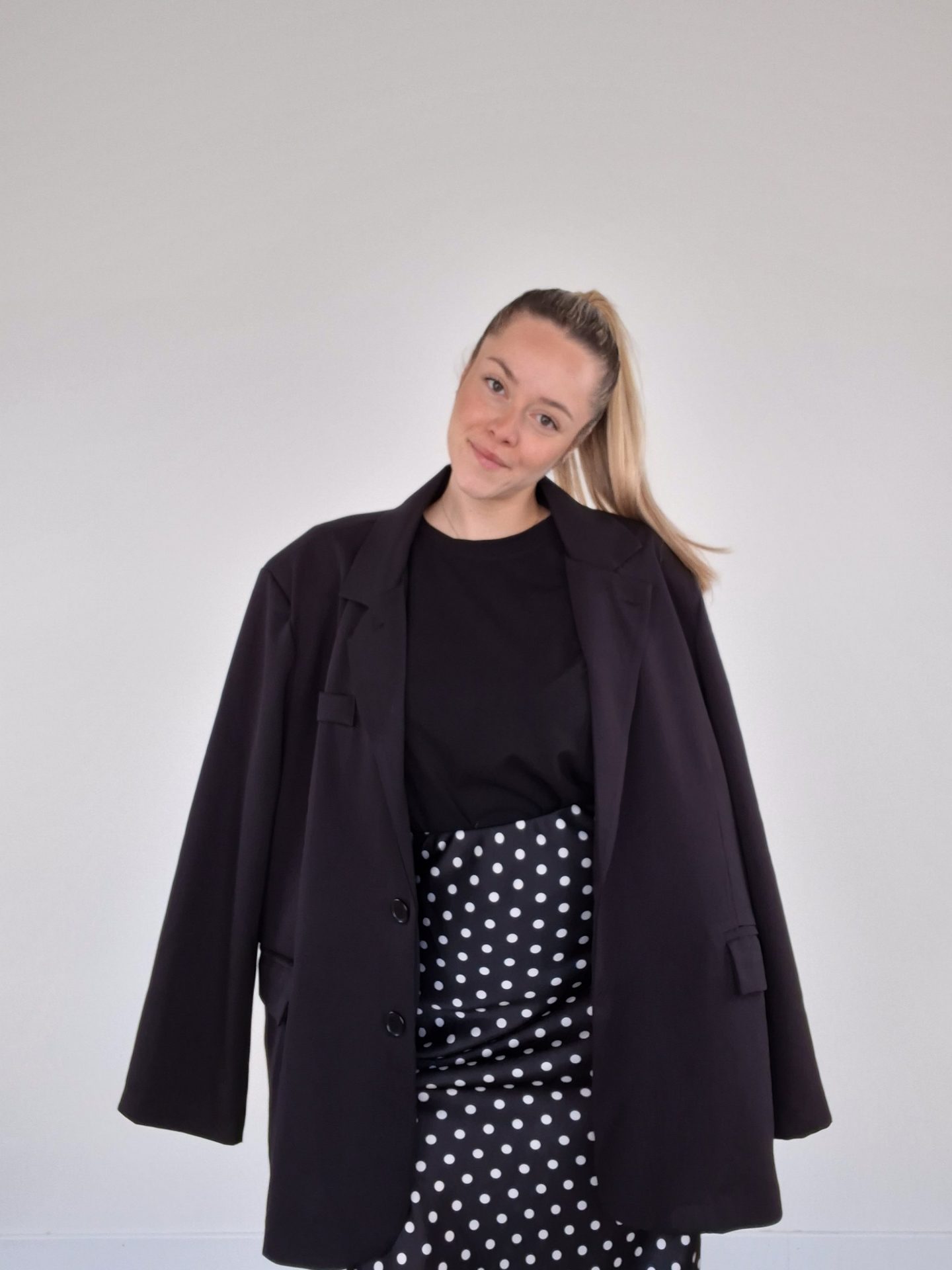 Blazer Incrocio Nero - immagine 2