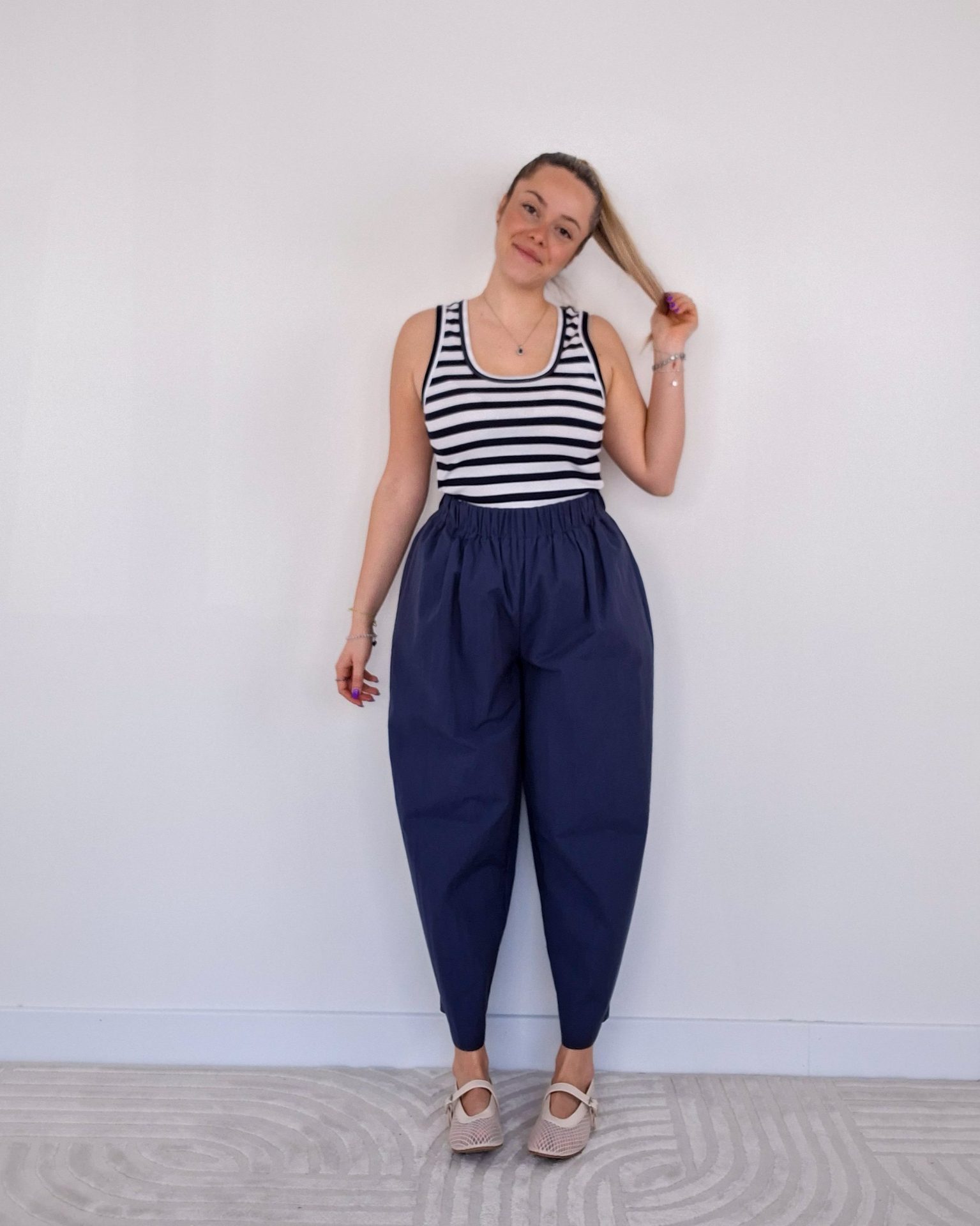 Panta Amanda Navy - immagine 2