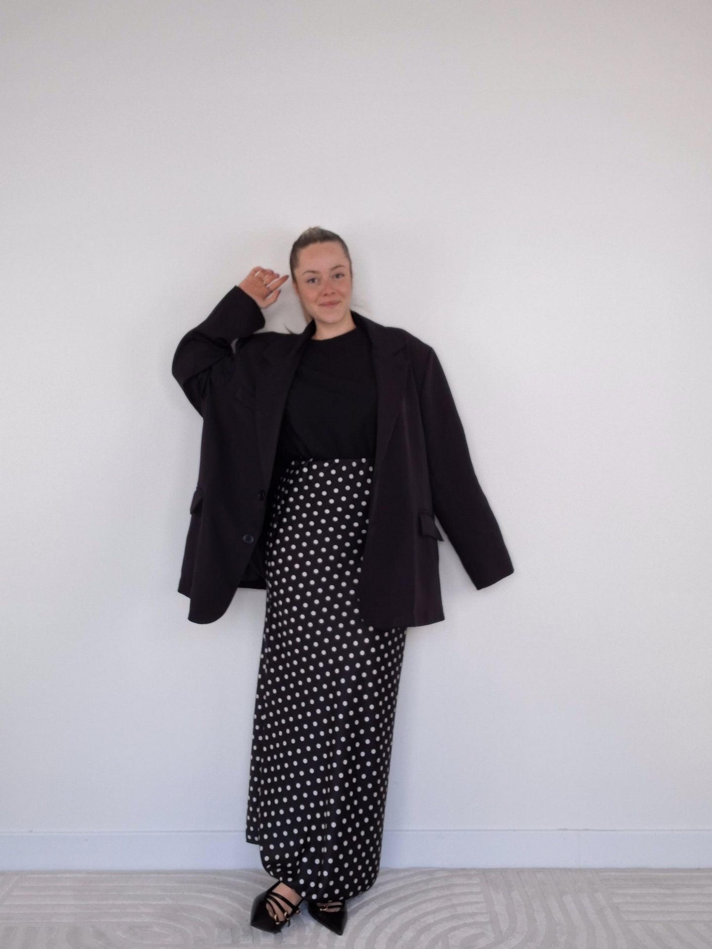 Blazer Incrocio Nero - immagine 3