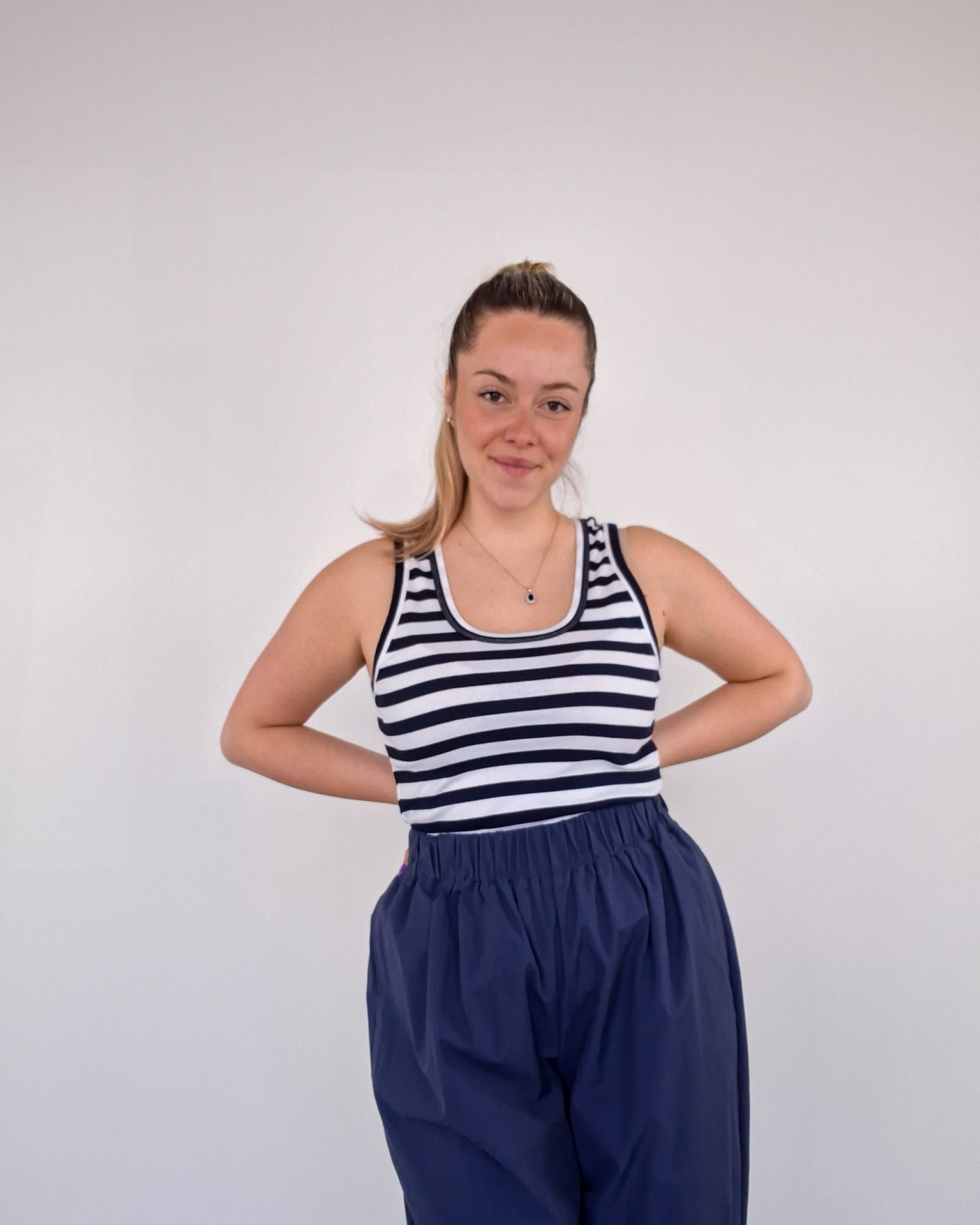 Panta Amanda Navy - immagine 3