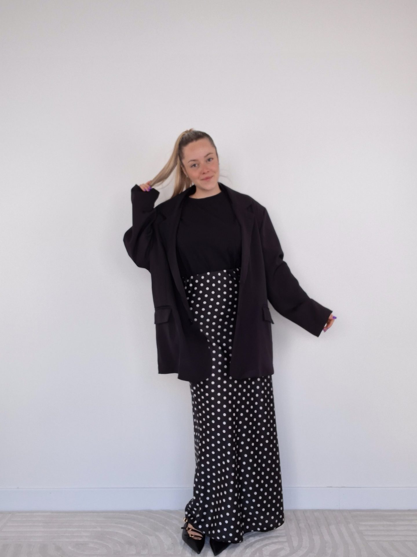 Blazer Incrocio Nero - immagine 4