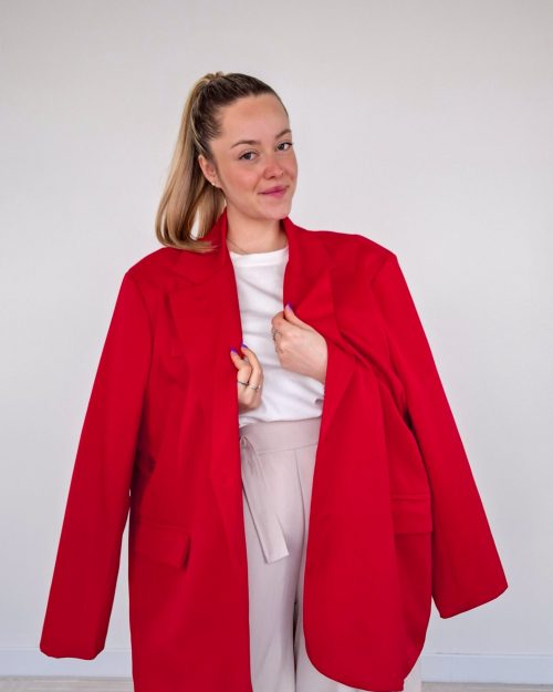 Blazer Incrocio Rosso