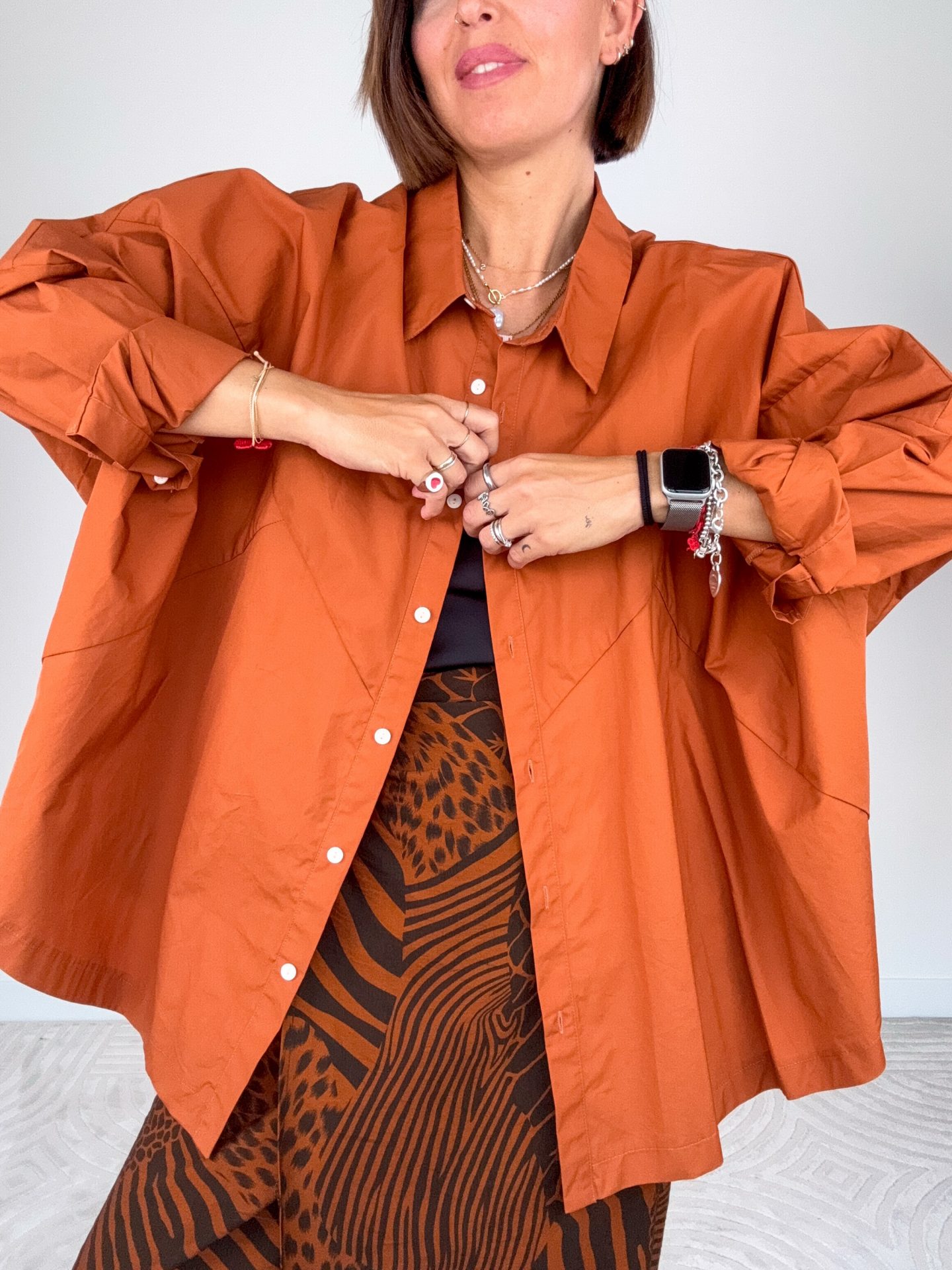 Camicia Monica Ruggine - immagine 3