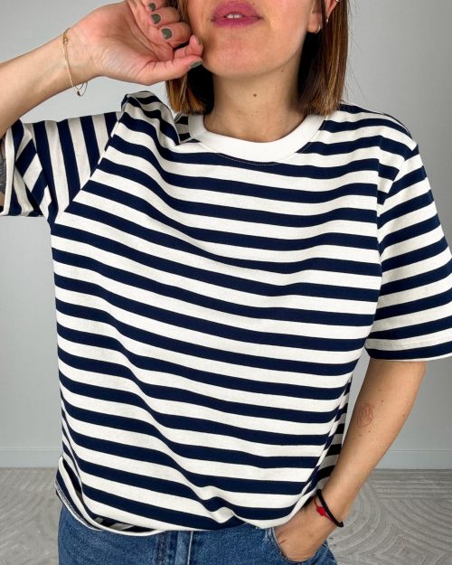 T-shirt Primula Navy