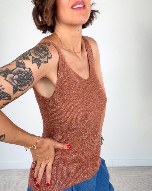 Top Lurex Coccio