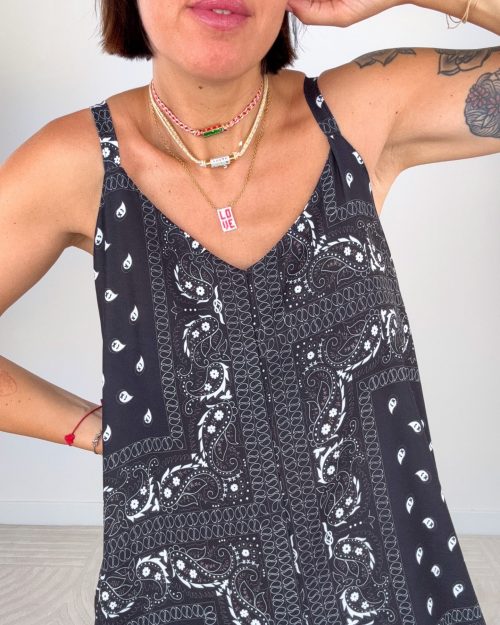 Jumpsuit Bandana Nera