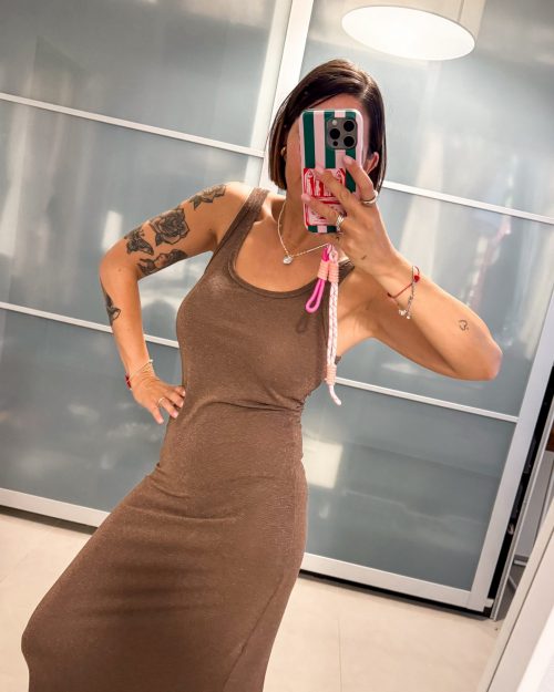 Abito Lurex Caffè