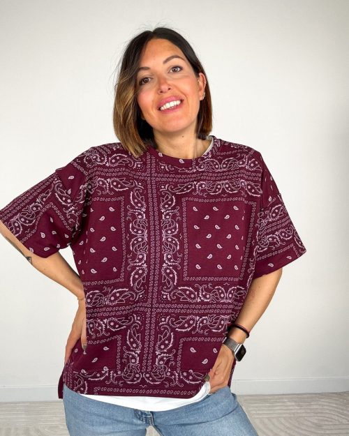 Felpa Summer Borgogna