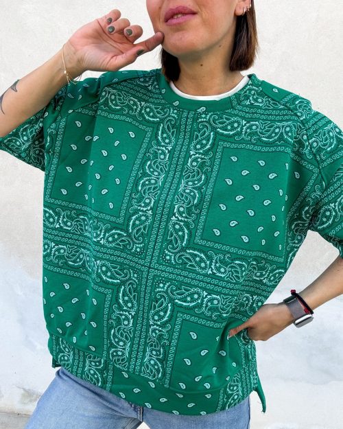 Felpa Summer Smeraldo