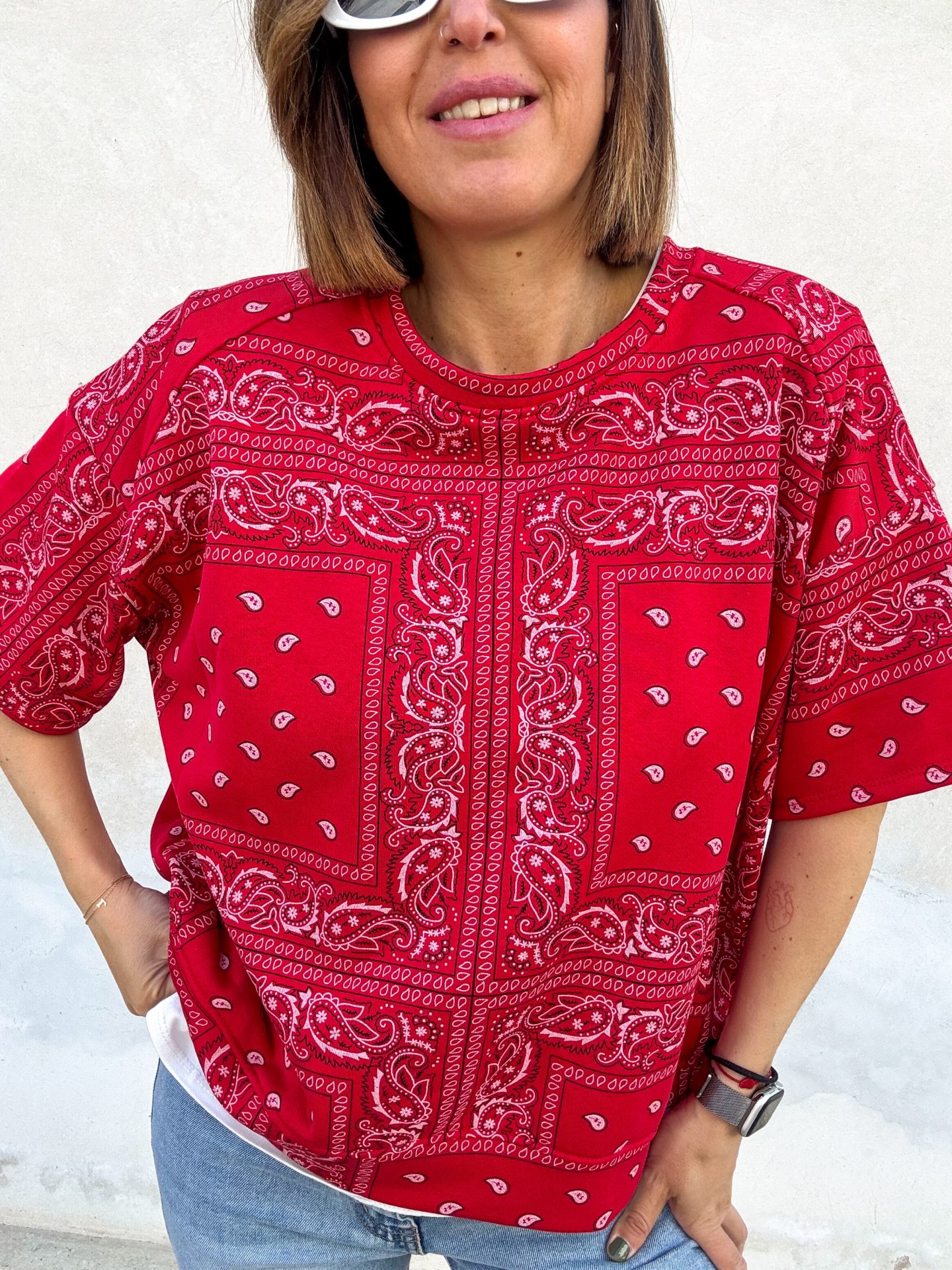 Felpa Summer Rossa - immagine 2