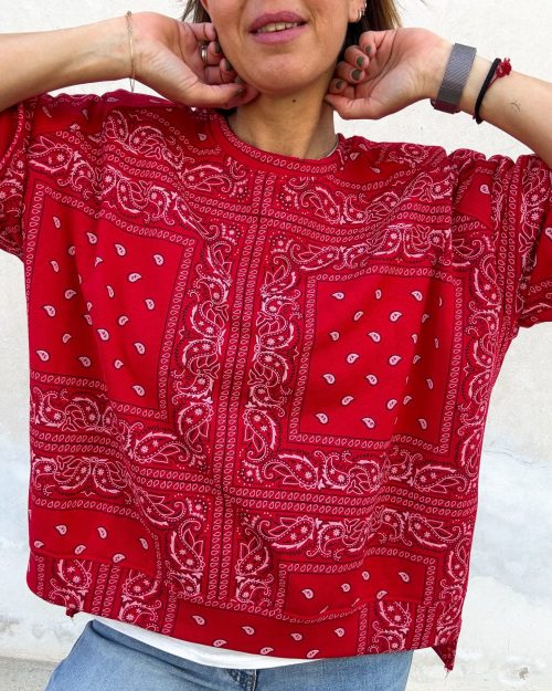 Felpa Summer Rossa