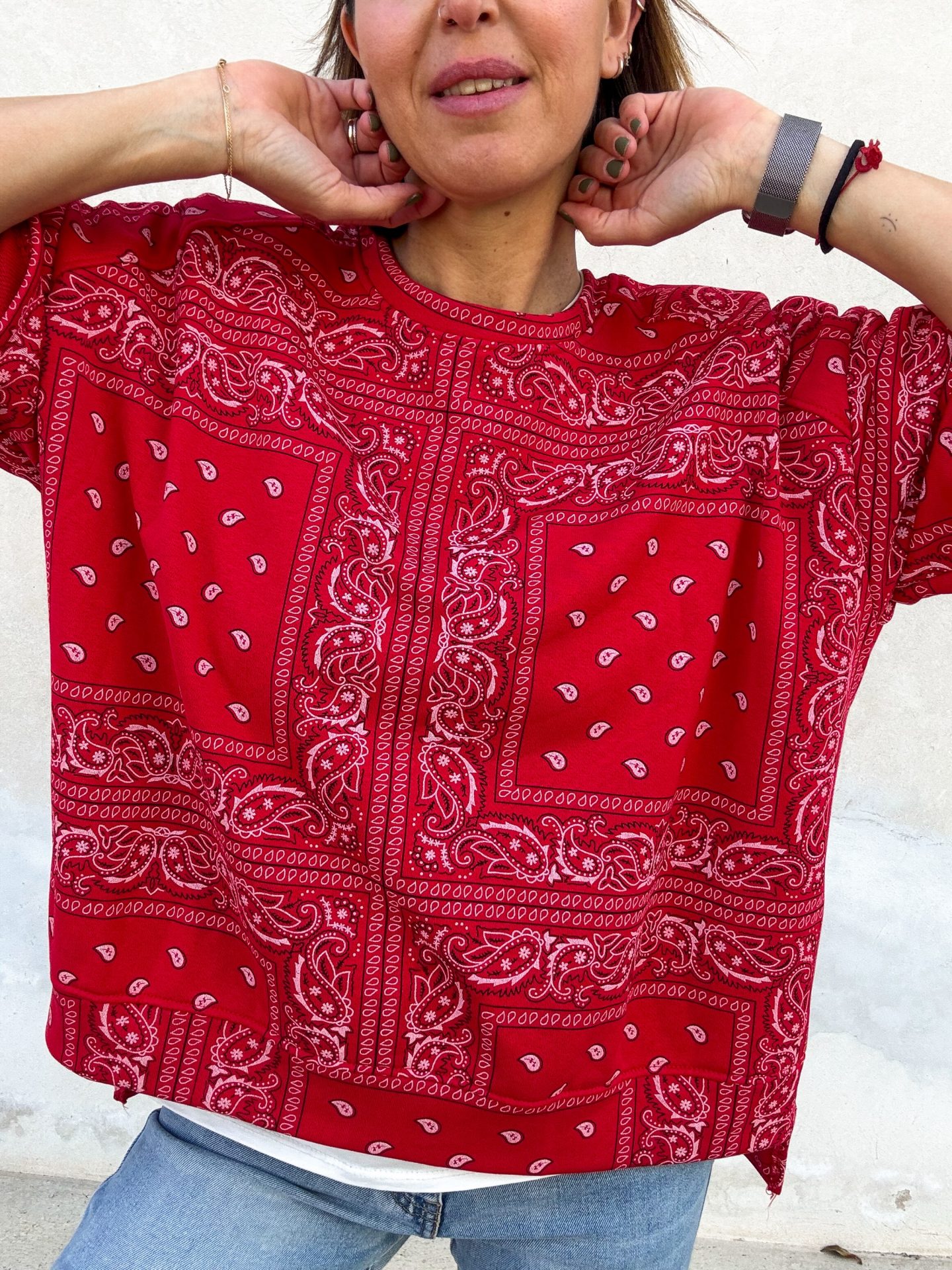 Felpa Summer Rossa - immagine 4