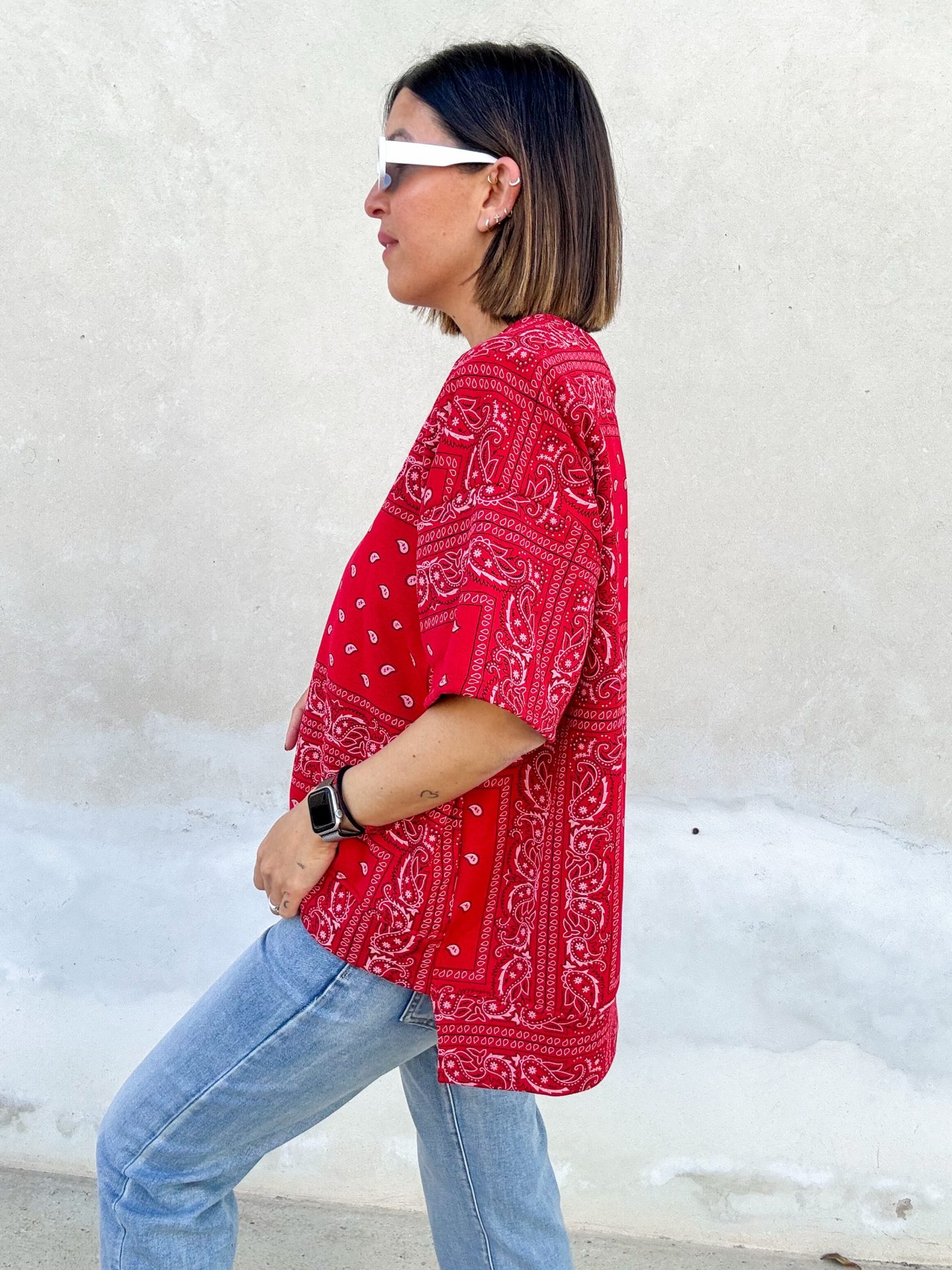 Felpa Summer Rossa - immagine 5