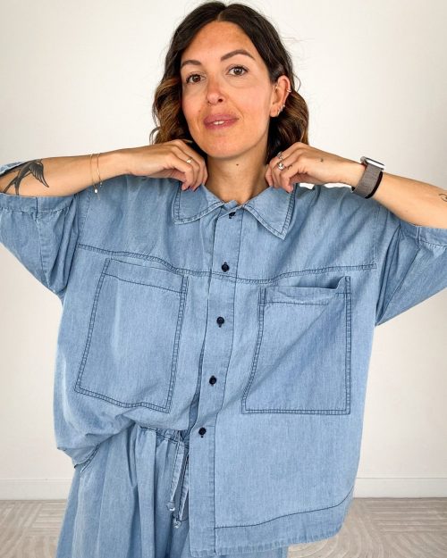 Camicia Denim Light Wash