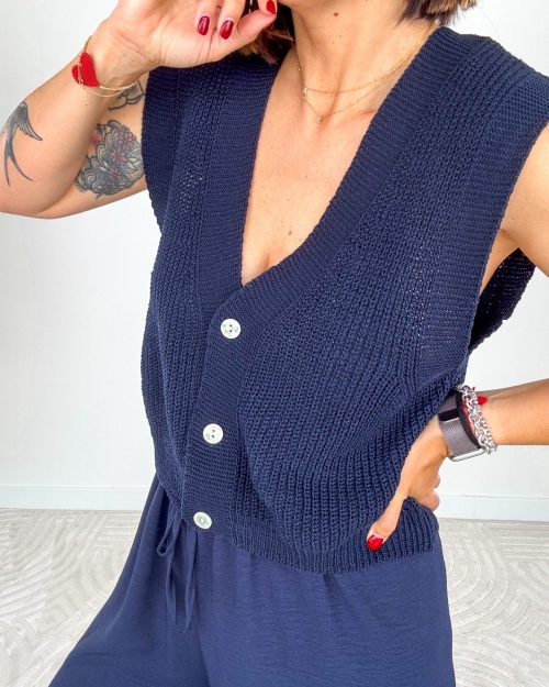 Gilet Margaret Navy