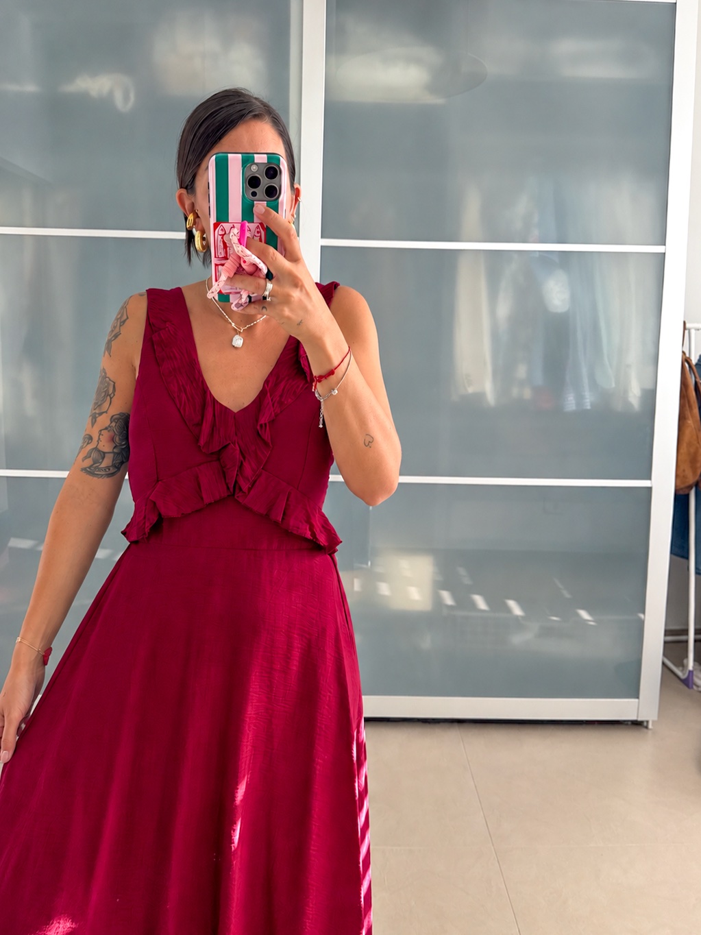 Abito Susanna Bordeaux
