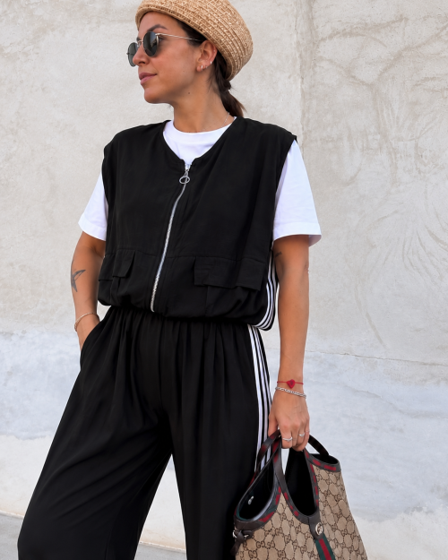 Gilet Street Nero