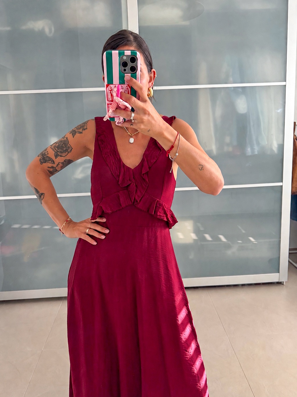 Abito Susanna Bordeaux - immagine 5