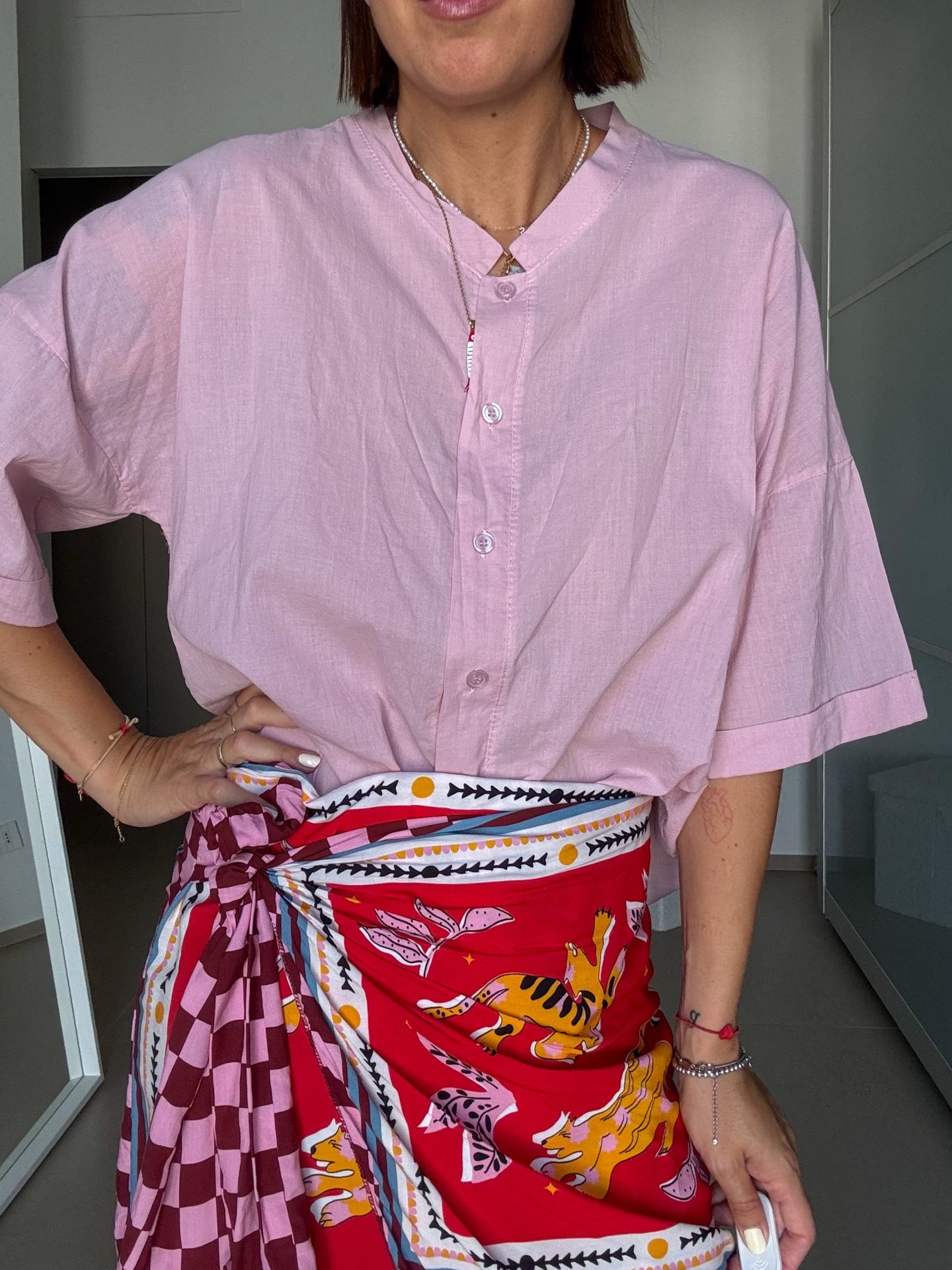 Camicia Bunny Rosa - immagine 2