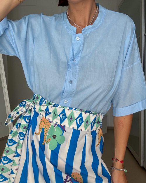Camicia Bunny Azzurro