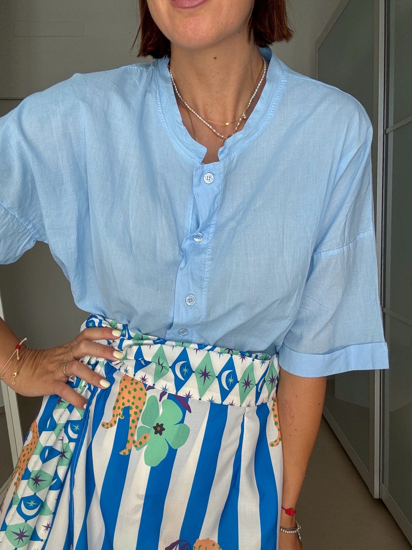 Camicia Bunny Azzurro - immagine 5