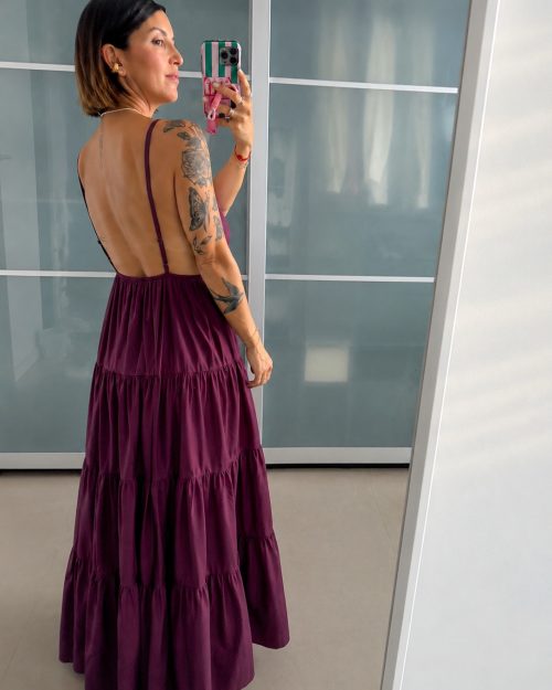 Abito Sole Prugna