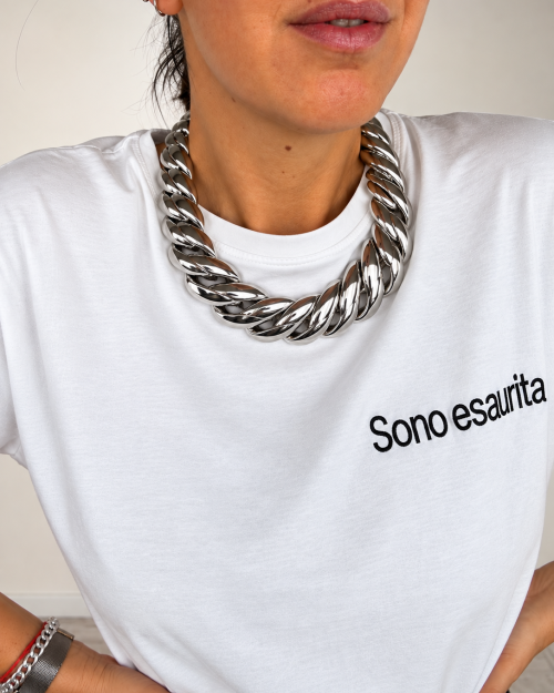 Collana Mirna Argento