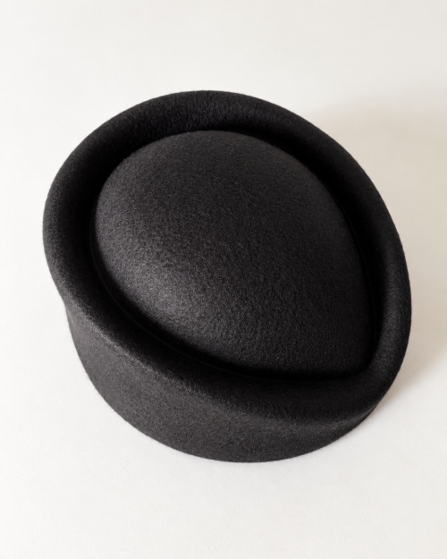 Cappello Pillbox Nero